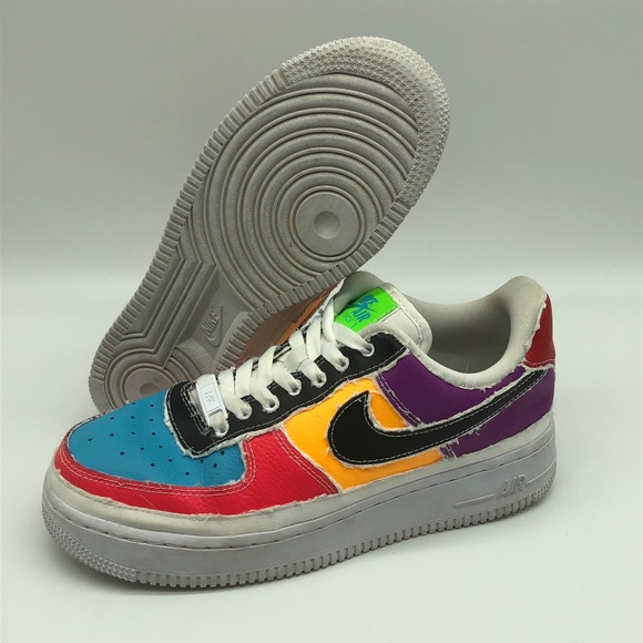 Nike Shoes - Nike Air Force 1 LX Tear Away White Low Women's Size 8.5 Casual Fashion Sneakers